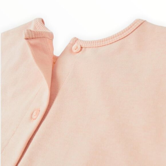 ZARA Kids | Pink | PLAIN PLUSH JUMPSUIT - Picture 3 of 6